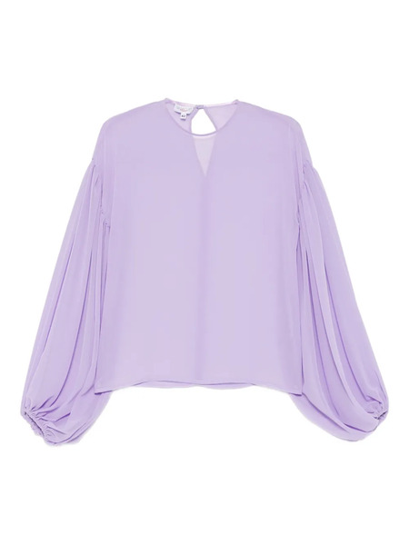  Giada Curti Balloon-sleeve Top - Purple 