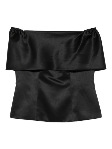  Giada Curti Strapless Top - Black 