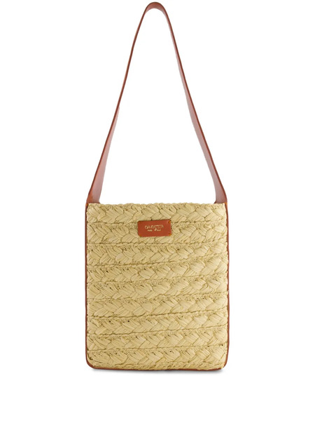  Giambattista Valli Raffia Beach Bag - Neutrals 