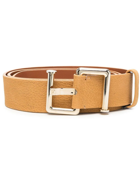  Gianfranco Ferré Pre-owned 1990s Abstract-buckle Belt - Yellow 