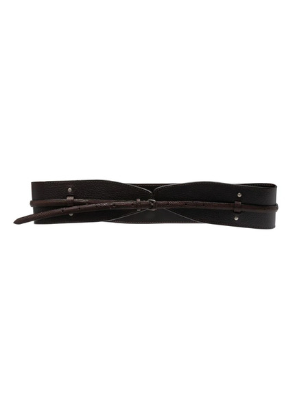  Gianfranco Ferré Pre-owned 2000s Snakeskin-effect Leather Belt - Brown 