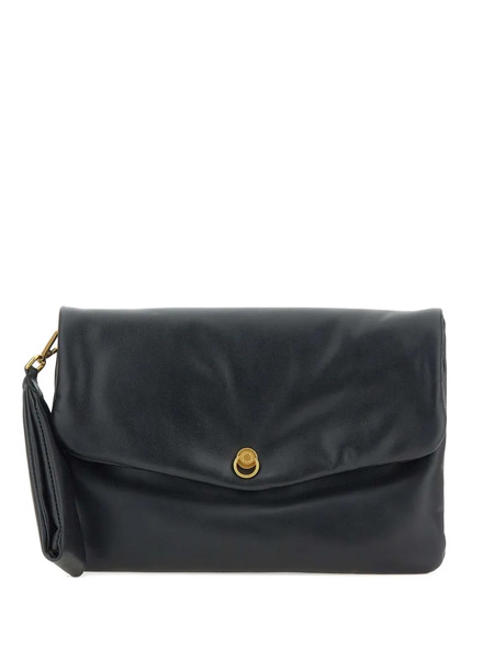  Gianni Chiarini Folded Clasp Clutch Bag - Black 