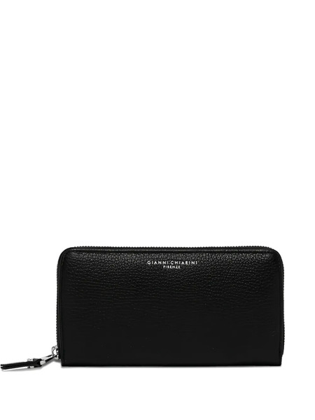  Gianni Chiarini Grained Leather Wallet - Black 