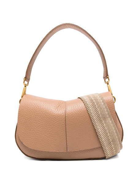  Gianni Chiarini Helena Round Leather Shoulder Bag - Neutrals 