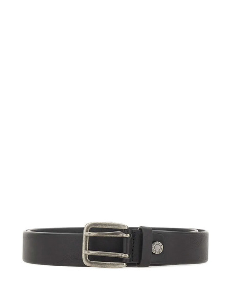  Gianni Chiarini Leather Belt - Black 
