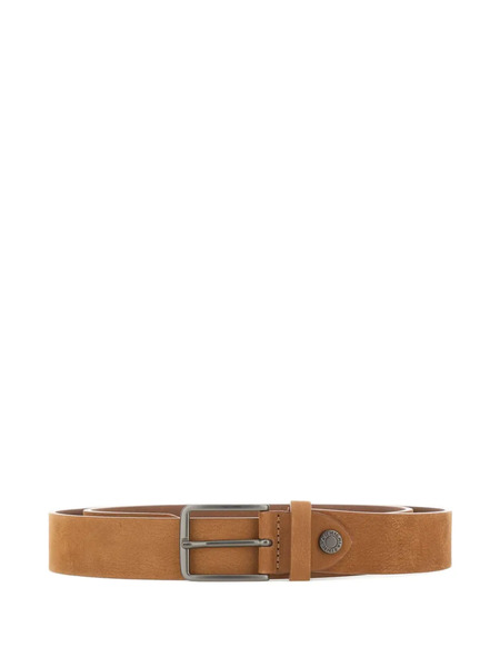  Gianni Chiarini Nubuck Buckle Belt - Neutrals 