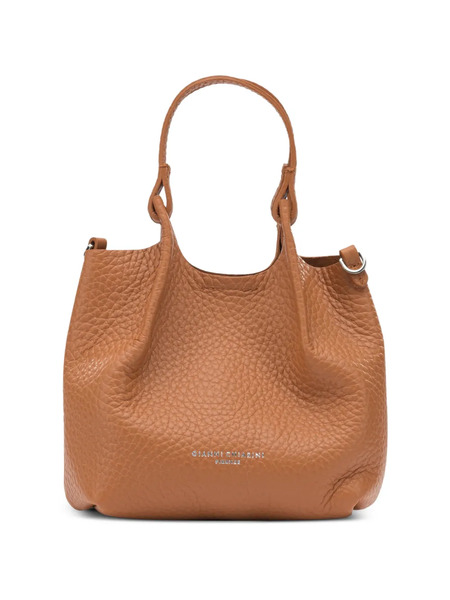  Gianni Chiarini Pebble-grain Leather Tote Bag - Brown 