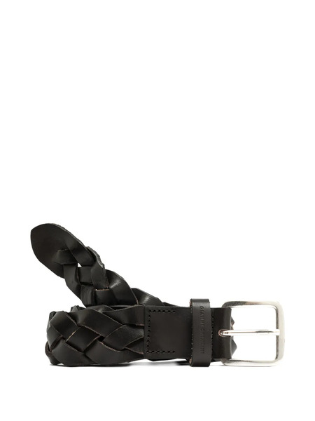  Gianni Chiarini Woven-design Belt - Black 
