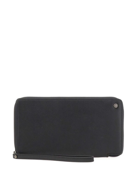  Gianni Chiarini Zip Leather Wallet - Black 