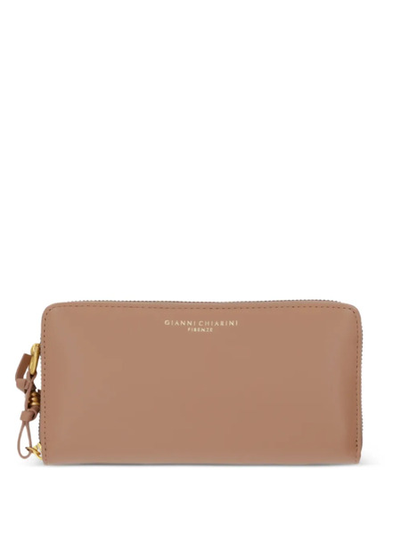  Gianni Chiarini Zip Pendant Wallet - Brown 