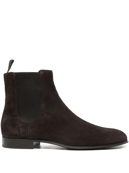  Gianvito Rossi Alain Suede Boots - Brown 