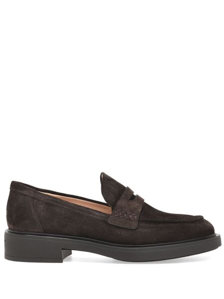  Gianvito Rossi Harris Loafers - Brown 
