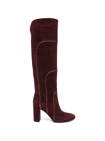  Gianvito Rossi Line-detail Boots - Red 