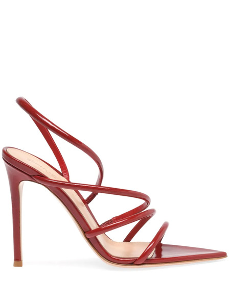  Gianvito Rossi 105mm Ettie Sandals - Red 