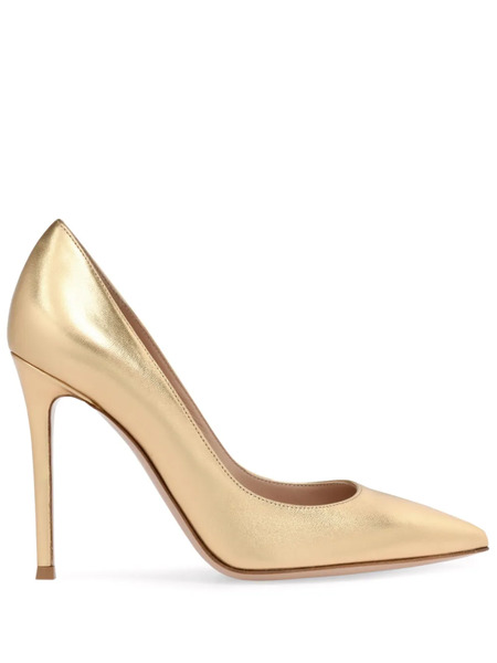  Gianvito Rossi 105mm Gianvito Pumps - Gold 