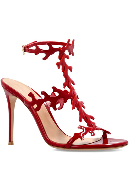  Gianvito Rossi 950mm Ocean Heeled Sandals - Red 