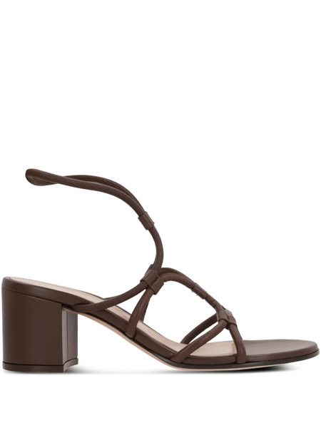  Gianvito Rossi Multi-strap Sandals - Brown 