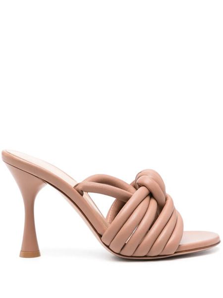  Gianvito Rossi Ottavia Open-toe Sandals - Neutrals 