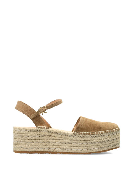  Gianvito Rossi Round-toe Platform Espadrille - Neutrals 