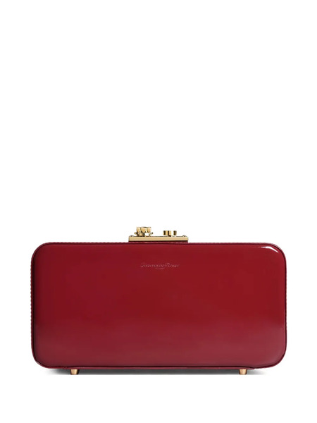  Gianvito Rossi Vali Clutch Bag - Red 
