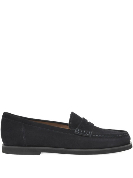  Gianvito Rossi Vernon Suede Loafers - Blue 