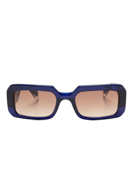  Gigi Studios Camille Rectangular-frame Sunglasses - Blue 