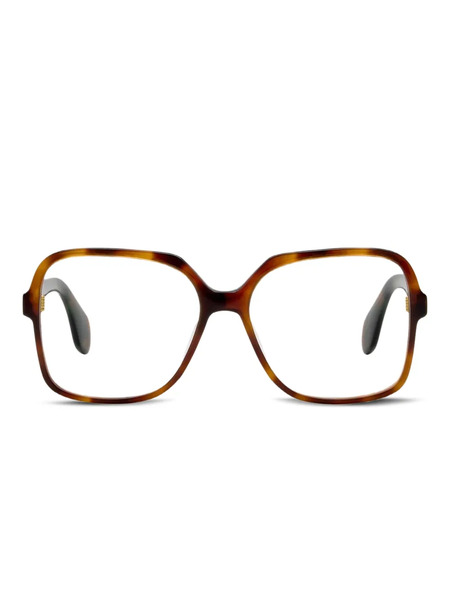  Gigi Studios Dalia Geometric-frame Glasses - Brown 