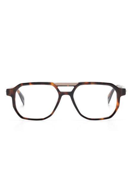  Gigi Studios Oversize-frame Glasses - Brown 