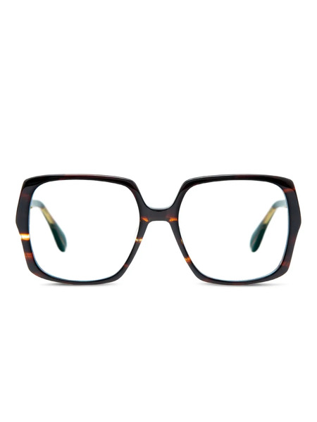  Gigi Studios Ria Square-frame Glasses - Brown 