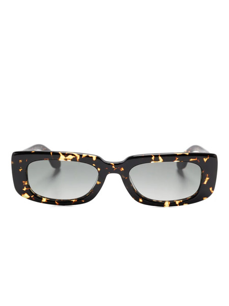  Gigi Studios Thrive 017 Rectangle-frame Sunglasses - Brown 