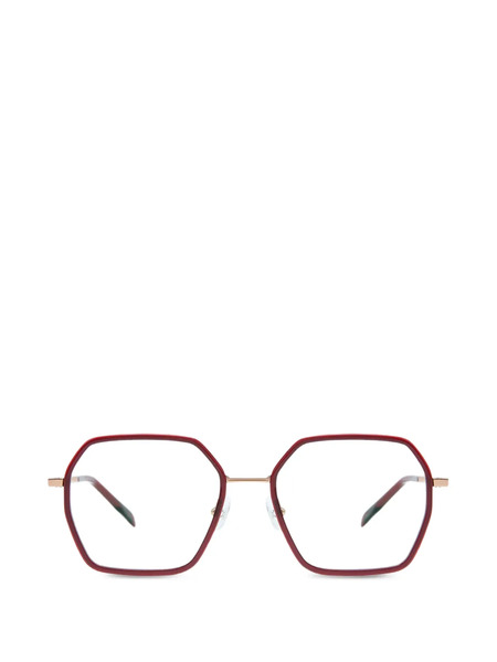  Gigi Studios Yune Geometric-frame Glasses - Red 