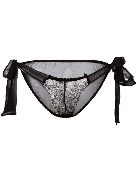  Gilda & Pearl Ava Tie-side Knickers - Black 
