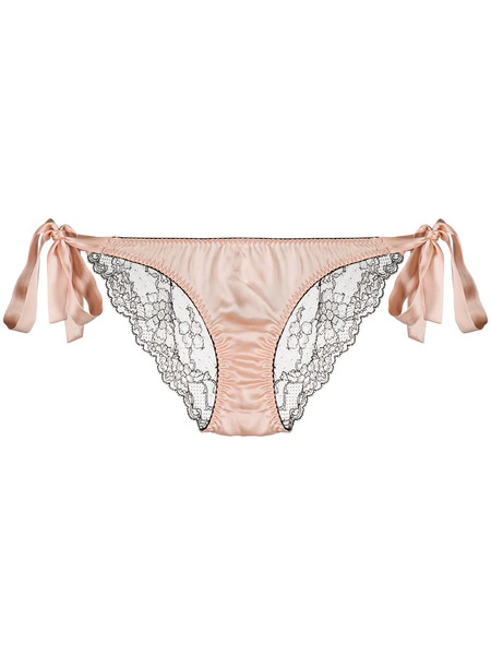  Gilda & Pearl Cherie Tie Side Briefs - Pink 