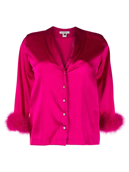  Gilda & Pearl Kitty Silk Pyjama Set - Pink 
