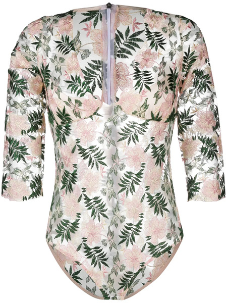  Gilda & Pearl Les Fleurs Bodysuit - Pink 