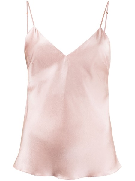  Gilda & Pearl Sophia Stretch-silk Camisole - Pink 