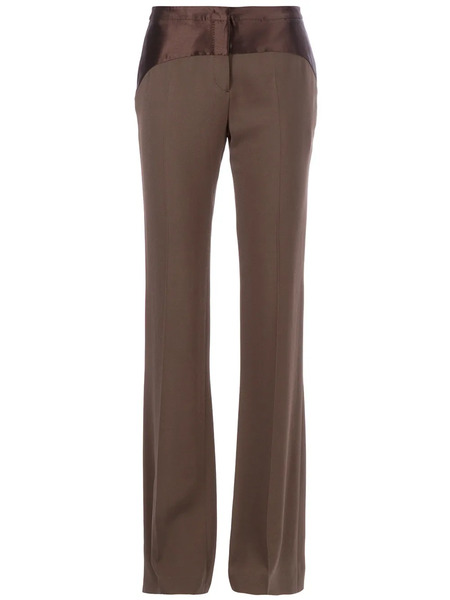  Giles Flared Trousers - Brown 