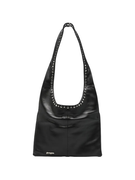  Gimaguas Blanca Studded Shoulder Bag - Black 
