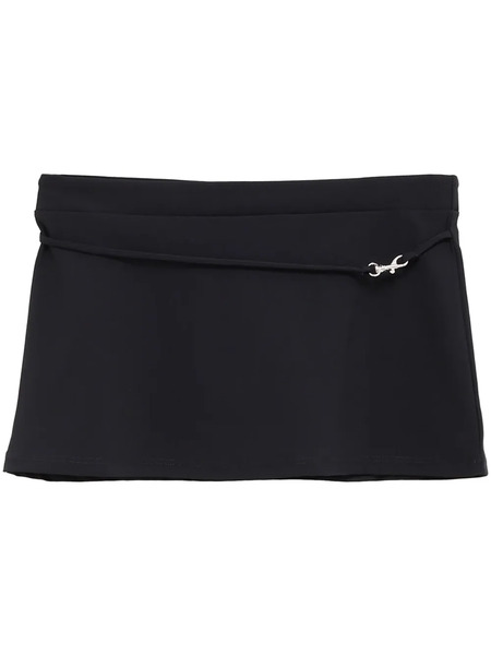  Gimaguas Snap-hook Mini Skirt - Black 