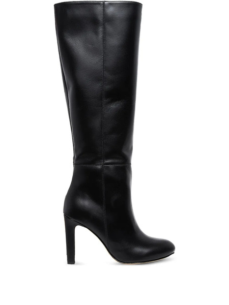  Ginissima 95mm Leather Boots - Black 