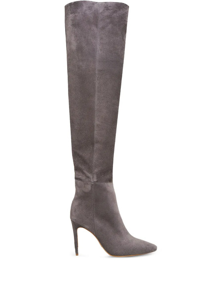  Ginissima 95mm Milana Thigh-high Boots - Grey 