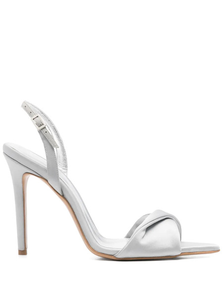  Ginissima 110mm Slingback Sandals - Grey 