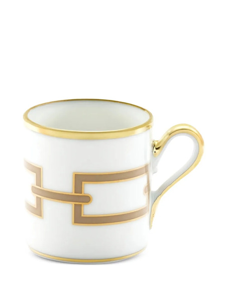  Ginori 1735 Catene Coffee Cup (80ml) - White 