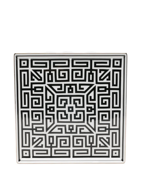  Ginori 1735 Labirinto Maze Pattern Plate - White 