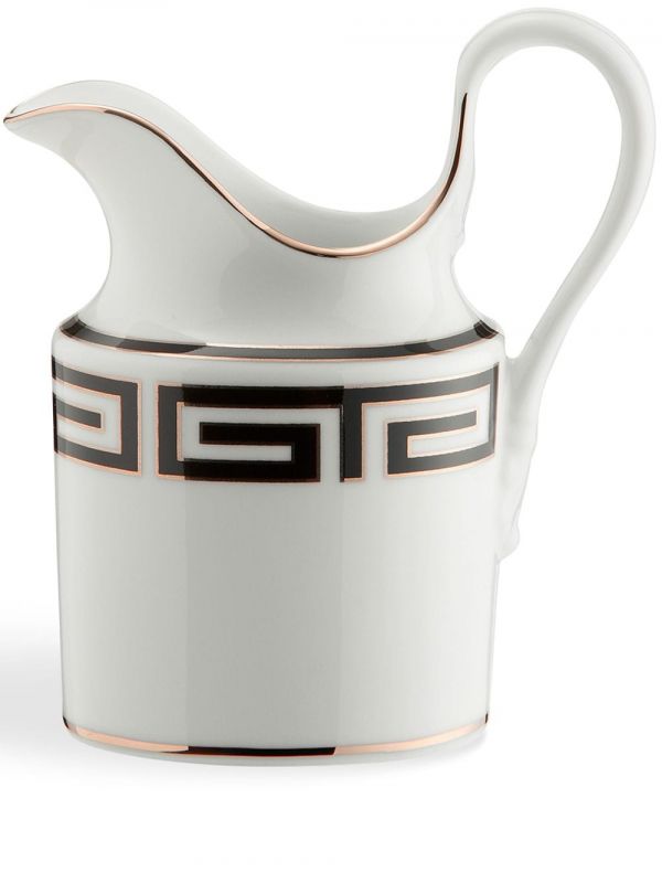  Ginori 1735 Labirinto Milk Jug (10cm) - Black 