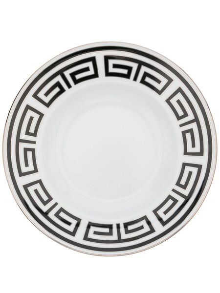  Ginori 1735 Labirinto Plate (24.5cm) - Black 