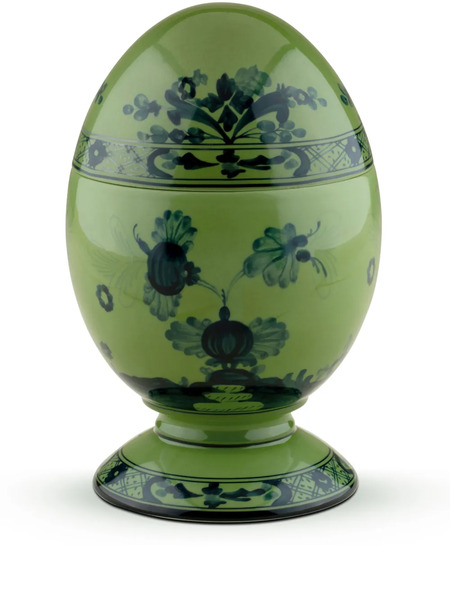 Ginori 1735 Oriente Italiano Egg Cup (21cm) - Green 