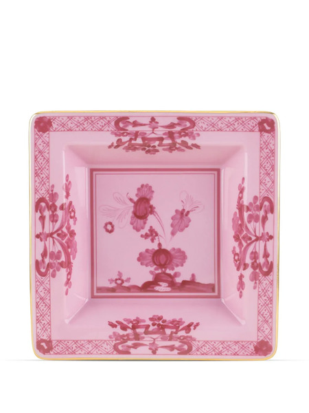  Ginori 1735 Oriente Italiano Square Plate (24.5cm) - Pink 