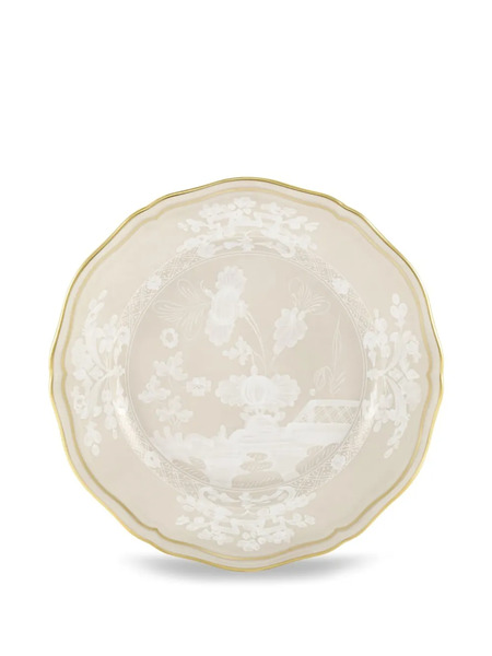  Ginori 1735 Oriente Scalloped-edge Plate - Neutrals 