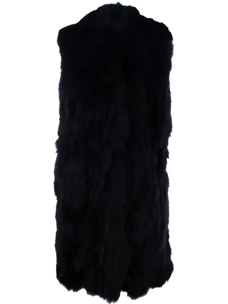  Giocasta Faux-fur Vest - Black 